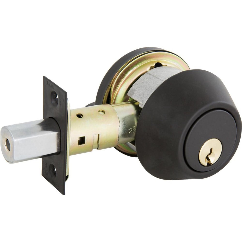 Deadbolts, Deadbolt Type: Deadbolt , Lock Type: Single Cylinder , Key Type: Schlage C , Mount Type: Through Hole , Material: Stainless Steel  MPN:ODB3601CSC-19