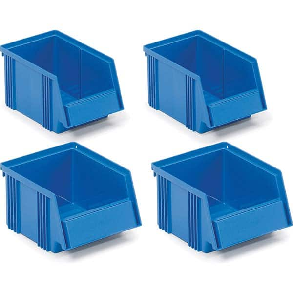 Plastic Hang & Stack Bin: Blue MPN:SBS4-2