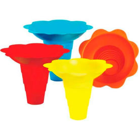 Paragon 6504 Multicolor Flower Drip Tray Cups 12 Oz 100 Qty 6504