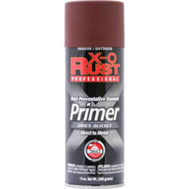 X-O Rust 12 oz. Aerosol Can Rust Preventative Primer Red - 125731 125731