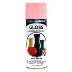 Premium Dcor Decorative Gloss Enamel 12 oz. Aerosol Can Awareness Pink - 171312 171312