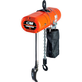 CM Lodestar VS Electric Chain Hoist 1/2 Ton 20' Lift 2.6-16 FPM 115-1-60 2-Step Control w/ CC LV05161D202MA