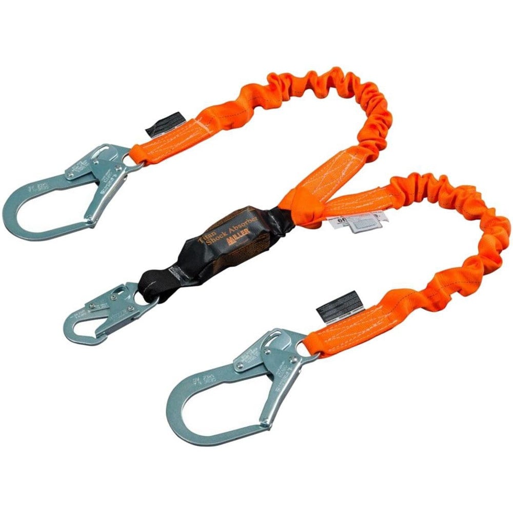 Lanyards & Lifelines, Load Capacity: 360lb , Type: Lanyard , Construction Type: Webbing , Harness Type: Fall Arrest  MPN:T6122SS-Z7/6FTA