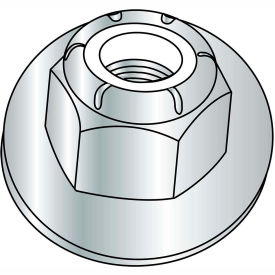 5/16-18  Nylon Insert Flange Stop Hex Lock Nut Zinc Pkg of 1000 31NSFL