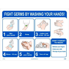 6-Step Germ Fighting Poster 18