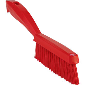 Vikan 41954 Narrow Utility Brush- Extra Stiff Red 41954