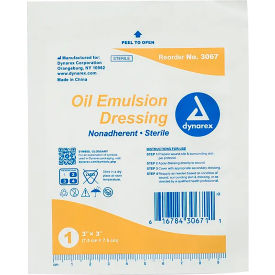 Dynarex Oil Emulsion Dressing Bandage 3