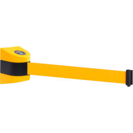 WallPro 450 Wall Mount Retractable Belt Barrier Yellow Case W/25' Yellow Belt WP450Y-YW250