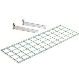 GoVets™ Wire Shelf 36 X 12 With 2 Brackets - Pkg Qty 3 582C502