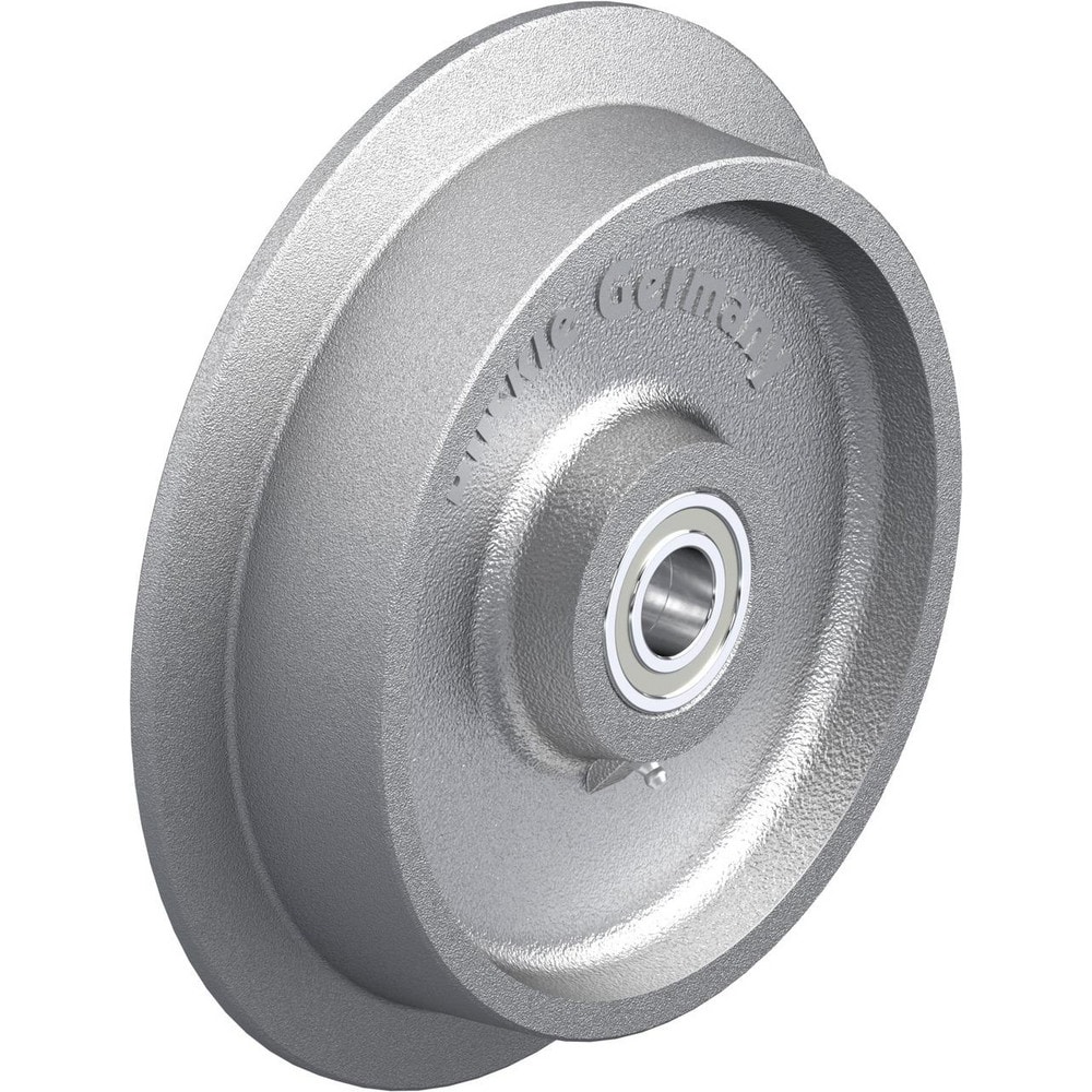 Caster Wheels, Wheel Type: Rigid, Swivel , Load Capacity: 5510 , Bearing Type: Ball , Wheel Core Material: Cast Iron , Wheel Material: Metal  MPN:008623