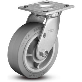 Colson® 4 Series Swivel Plate Caster 4.05109.459 - Rubber on Polyolefin 5