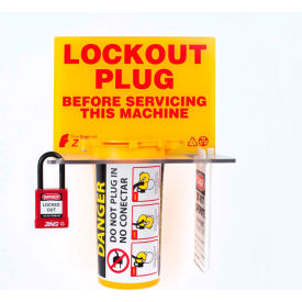 ZING RecycLockout Lockout Tagout Station Plug Lockout 7117 7117