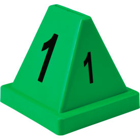 GoVets™ Numbered Cones 1-20 Green 591412