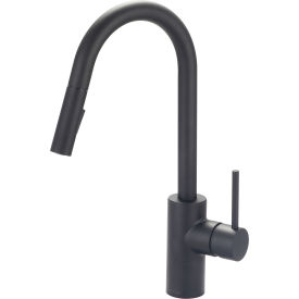 Pioneer Motegi 2MT260-MB Single Lever Pull-Down Kitchen Faucet Matte Black 2MT260-MB