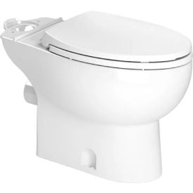 Saniflo Elongated Bowl Rear Discharge w/Seat White 087