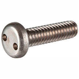 M4 x 0.7 x 20mm Security Machine Screw - Pan Spanner Head - 18-8 Stainless Steel - FT - UNC - 100 Pk 201060