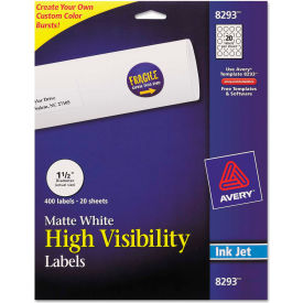 Avery® Inkjet Labels for Color Printing 1-1/2