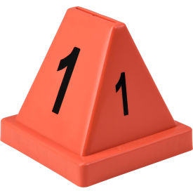 GoVets™ Numbered Cones 1-20 Red 594412