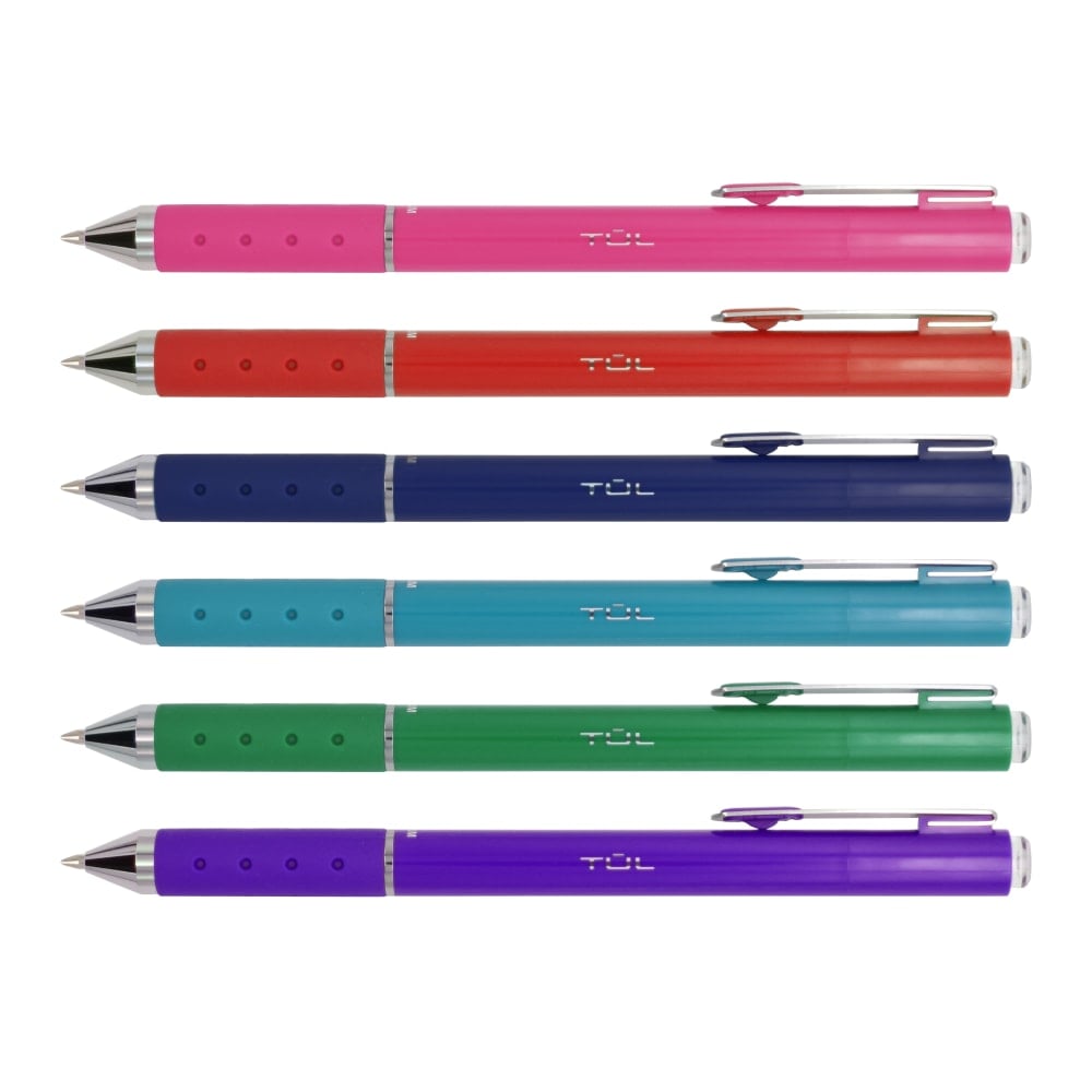 TUL GL Series Retractable Gel Pen, Limited Edition, Medium Point, 0.7 mm, Assorted Barrel Color, Assorted Candy Ink (Min Order Qty 37) MPN:CA07S