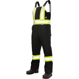 Tough Duck Insulated Safety Bib Overall 2XL Black S75721-BLACK-2XL