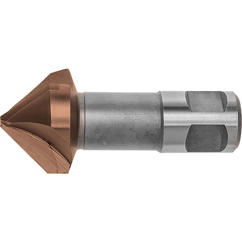 Countersinks, Included Angle: 820 , Number Of Flutes: 3 , Cutting Direction: Right Hand , Shank Diameter (Inch): 3/4in , Overall Length (Inch): 2-53/64in  MPN:601038-0010