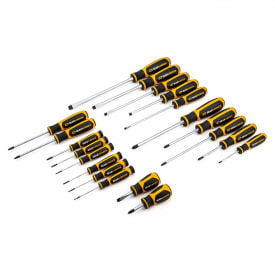 Gearwrench® 20 Piece Phillips®/Slotted/Torx® Dual Material Screwdriver Set 80066H