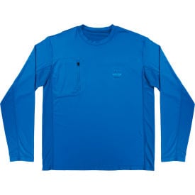 Ergodyne® Chill-Its 6689 Cooling Long Sleeve Sun Shirt w/ UV Protection 3XL Blue 12157