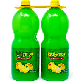 REALEMON 100 Lemon Juice from Concentrate 48 oz 2 Pack 22000913