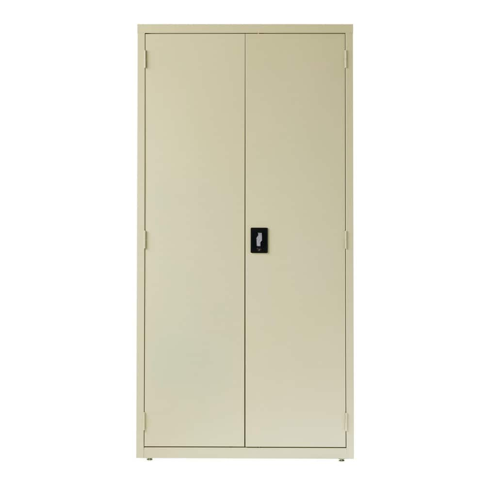 Industrial grade steel storage cabinets provide a concealed storage solution that is useful in a variety of places including your home, garage, basement, business, industrial, education, hospitality and healthcare. Storage MPN:22004