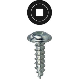 L.H.Dottie® K-Lath Metal Piercing Screw Square/Wafer #8 x 1