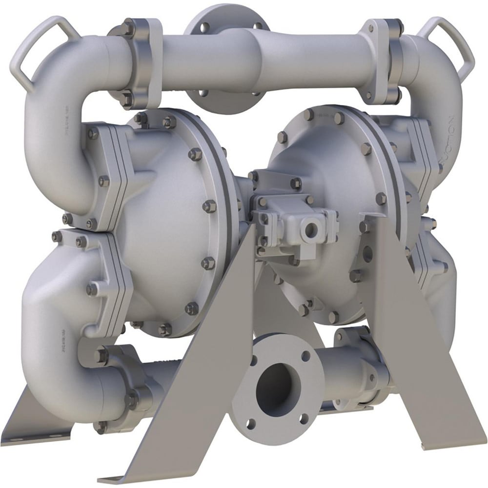 Air-Operated Diaphragm Pumps, Maximum Flow Rate (Gpm - 2 Decimals): 310.00 , Maximum Working Pressure: 125.000 , Thread Type: Flange , Inlet Size: 3in  MPN: