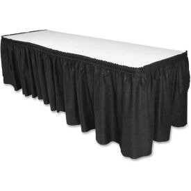 Genuine Joe® GJO11916 Pleated Table Skirt 14'L x 29