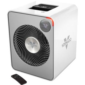 Vornado VMHi500 Whole Room Metal Heater with Digital Adjustable Thermostat 120V 1500W White EH1-0194-43