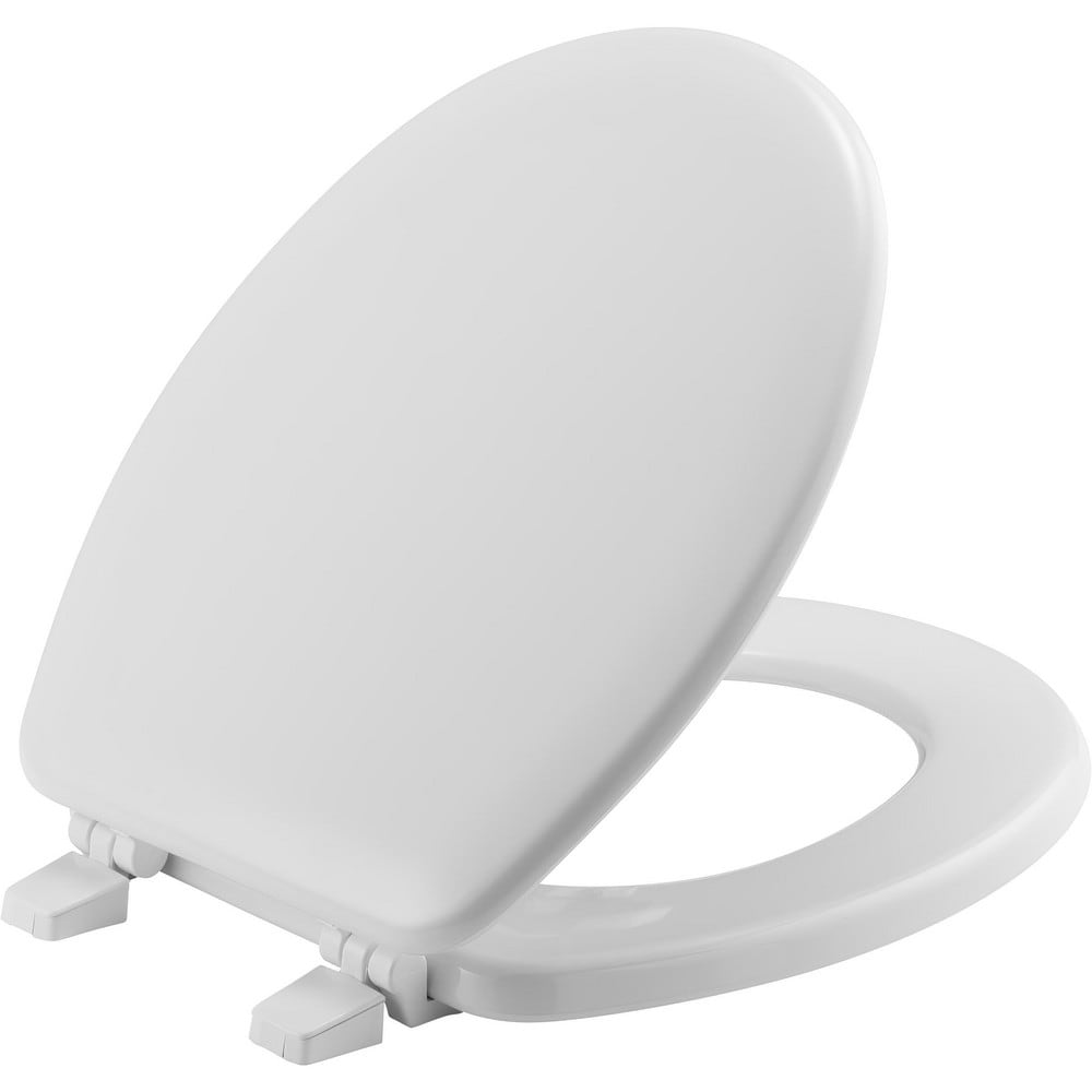 Toilet Seats, Type: Standard, Closed , Style: Round , Material: Enameled Wood , Color: White , Outside Width: 13.313in (Inch) MPN:BB540 000