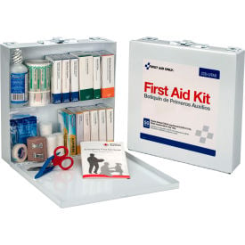 First Aid Only 50 Person First Aid Kit Metal Case 2 Compartment 226-U/FAO