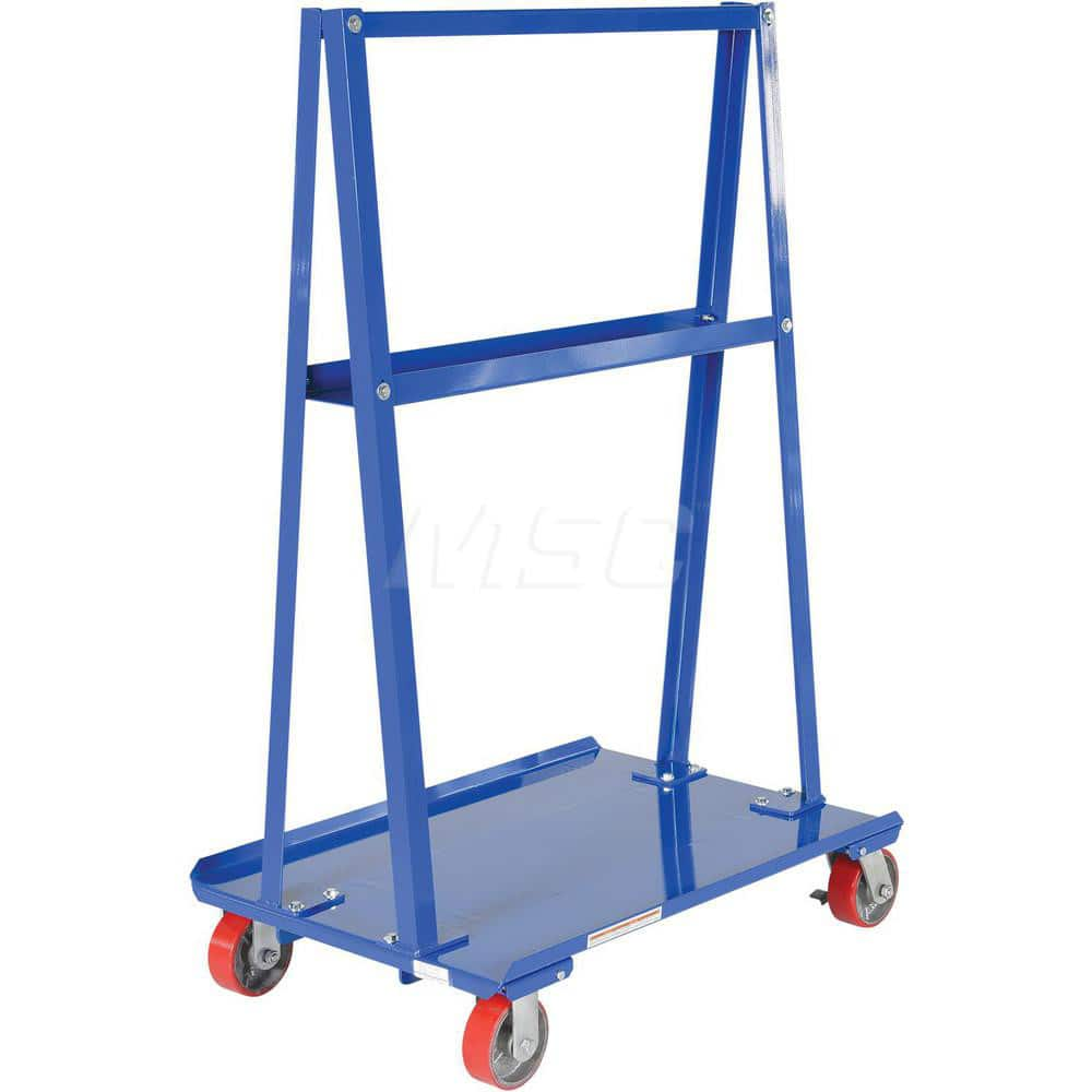 A-Frame Cart Truck: 2,000 lb Capacity, Steel Platform, 36