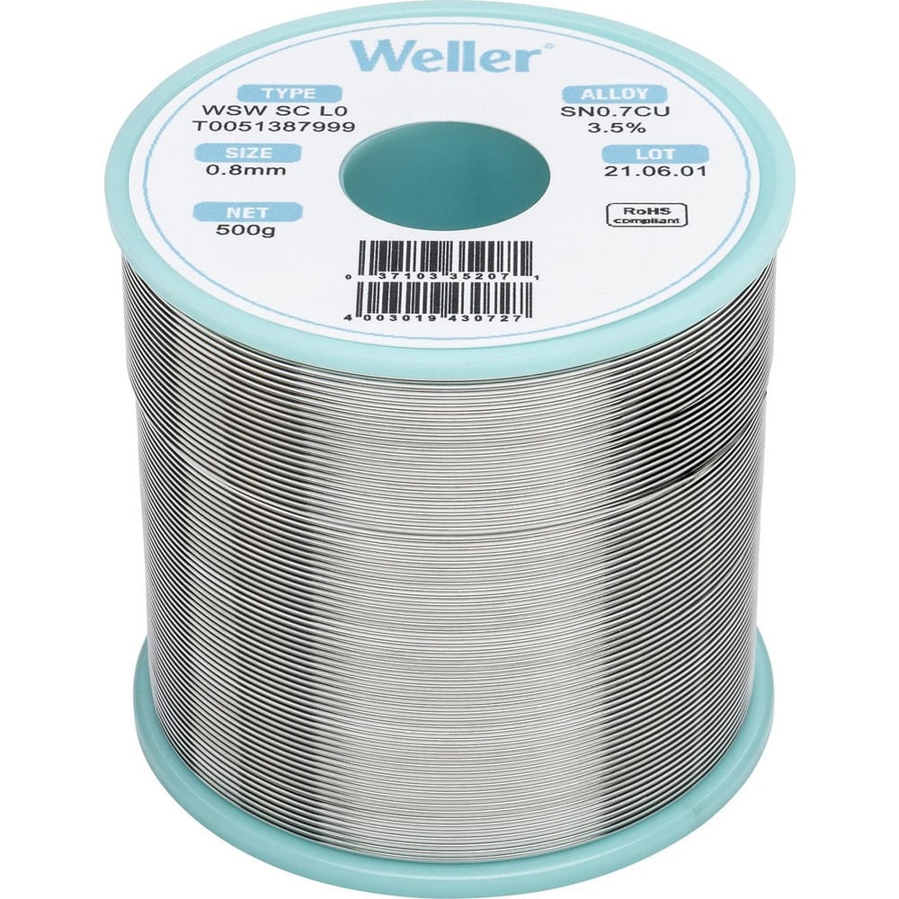 Solder, Solder Type: Silver Free , Material: Alloy , Container Type: Spool , Container Size: 500 g  MPN:T0051387999