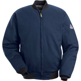 EXCEL FR® Flame Resistant Team Jacket JET2 Navy Size L Long JET2NVLNL