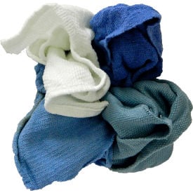 Pro-Clean Basics Sanitized Anti-Bacterial Woven Wiping Cloth Rags Assorted Colors 4 lbs. - 99831 99831