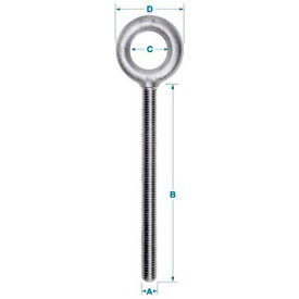 Ken Forging K2005-6-SS - 304 Stainless Eyebolt - Plain Pattern - 1/2-13 - 6