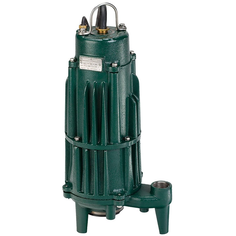 Submersible, Sump & Sewage Pumps, Voltage: 230V , Pump Type: Grinder , Operation: Capacitor Start , Amperage Rating: 17.2000 , Horsepower: 2  MPN:840-0004