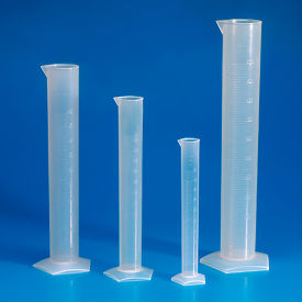 Graduated Cylinder Polypropylene Molded Graduations 25mL 601077-1