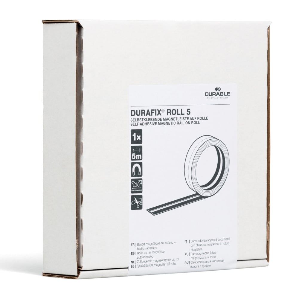 DURABLE DURAFIX Roll - 10 / Pack - Black MPN:470801