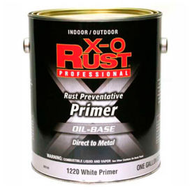 X-O Rust Oil Base Primer White Metal Primer Gallon - 802140 802140