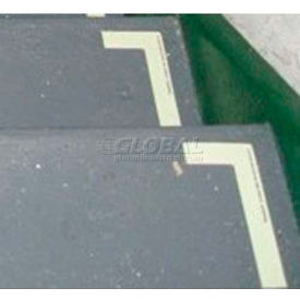 Photoluminescent Aluminum 'Right' L-Shaped Step Marker 83-60037