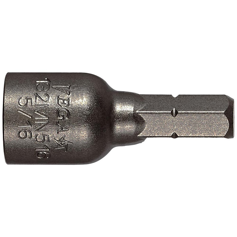 Power & Impact Screwdriver Bits & Holders, Bit Type: Nut Setter , Drive Size: 1/4 Hex , Overall Length (Inch): 1-1/4 , Overall Length (Decimal Inch): 1.2500  MPN:132MN516