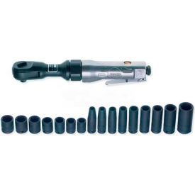 Urrea Heavy Duty Ratchet Wrench Set UP886KM 3/8