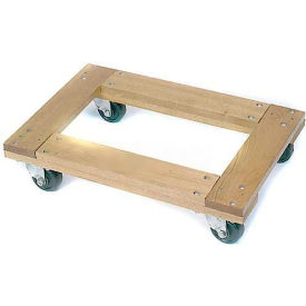 Wesco® 36x24 Open Deck Hardwood Dolly 272069 4