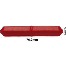 Bel-Art Spinbar Teflon Octagon Magnetic Stirring Bar 76.2 x 12.7mm Red 371090031