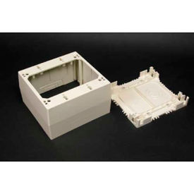 Wiremold 2344-Wh 1-Gang Extra Deep Device Box White 4-3/4